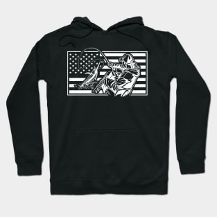 American Ocean Fishing Hoodie